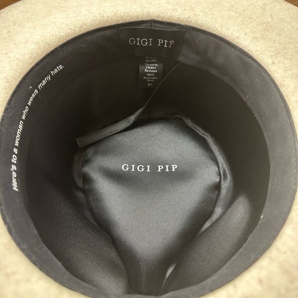 GiGi Pip Zephyr Hat, Mix Ivory, XL - Picture 4 of 6